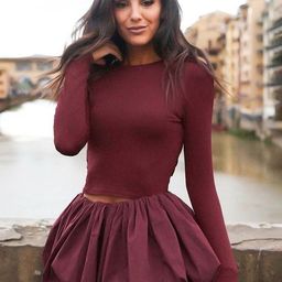 LULU & SKY Round Neck T-Shirt & Bubble Skirt Co-Ords-image-50