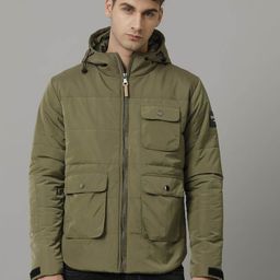 Voi Jeans Men Polyester Lightweight Padded Jacket-image-22