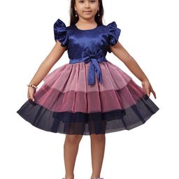 HERE&NOW Girls Fit & Flare Dress-image-24
