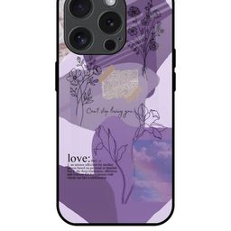 QRIOH Floral Printed iPhone 15 Pro Back Case Mobile Accessories-image-77