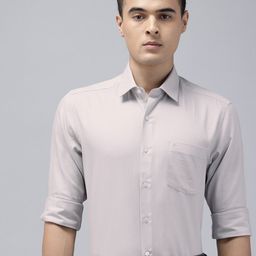 Arrow Pure Cotton Textured Manhattan Slim Fit Formal Shirt-picture-28