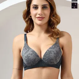 DressBerry Bra Medium Coverage Underwired Lightly Padded-image-9