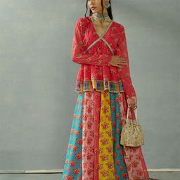 Shae by SASSAFRAS Printed Ready to Wear Lehenga &-34
