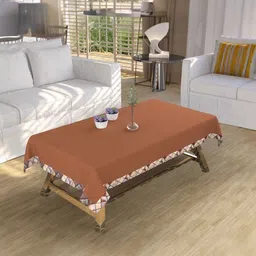 BIGGER FISH Brown 4-Seater Table Cover-91