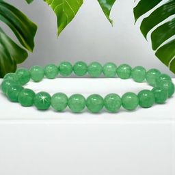 VIBESLE Unisex Green Aventurine Bracelet-19