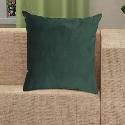 Shadowkart Green Velvet Square Cushion Cover-picture-12
