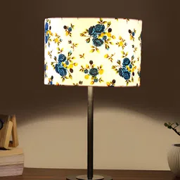 Aura Multicoloured Metal Traditional Abstract Shaped Table Lamp image 3