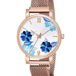 Gopal Shopcart Women Printed Dial Analogue Watch C_36 BLU D RG Maganet_F-image-68