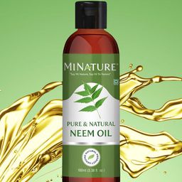 MINATURE Pure & Natural Neem Hair Oil - 100 ml-16