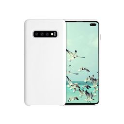 LIRAMARK Liquid Silicone Soft Back Cover Case for Samsung Galaxy S10 Plus-50