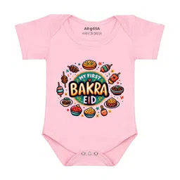 Arvesa My First Eid Printed Bodysuit-image-46