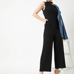 The Roadster Lifestyle Co Cut-Out Wide Leg Jumpsuit-picture-28