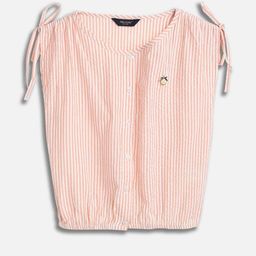 Allen Solly Junior Girls Striped Cotton Top-picture-35