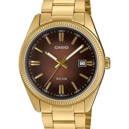 CASIO Men Dial & Stainless Steel Cuff Straps Analogue Watch A2375-43