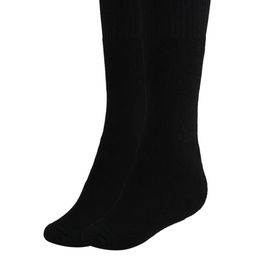 MUKHAKSH Black Cotton Socks-picture-1