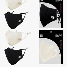MASQ Pack of 4 4 Ply Cotton Protective Outdoor Mask-58