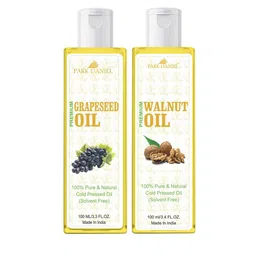 Park Daniel Set Of 2 Grapeseed & Walnut Massage Oils- 100ml Each image 1