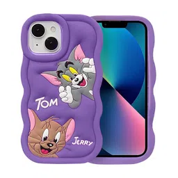 CASE CREATION Cartoon Characters Printed iPhone SE 2020 Bumper Case Mobile Accessories-4