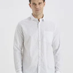 ROCKING SWAMY Men Pinstripes Striped Casual Shirt-image-44