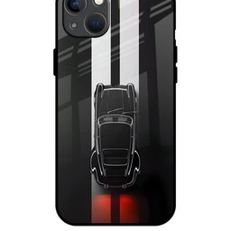 QRIOH Quirky Printed iPhone 13 Mini Back Case Mobile Accessories-image-94