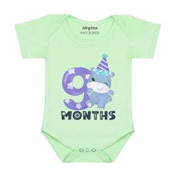 Arvesa 9 Month Baby Printed Bodysuit-picture-5