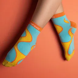 NoFoMo Flamin Hot Feetos Ankle-Length Odour-Free Socks-27