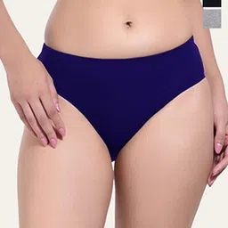 Bruchi CLUB Pack Of 3 Assorted Cotton Hipster Briefs CTN353-MCL-image-29