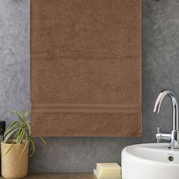 JAIPUR FABRIC Brown Superfine 520 GSM Bath Towel-picture-34