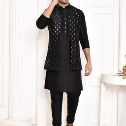 MAAHI FABS Men Regular Kurta with Churidar-image-49