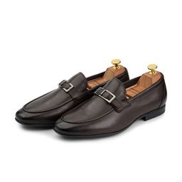 CORDWAINERS Men Leather Formal Loafers-image-54