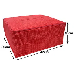 Kuber Industries Red Set of 1 Regular Drawer Organiser Organisers image 2