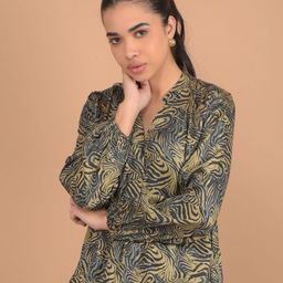Crimsoune ClubWomen Animal Printed Top-image-67