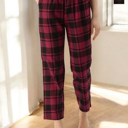 Kryptic Women Pack Of 2 Pure Cotton Mid-Rise Lounge Pants-picture-12