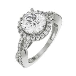 EmoriCrossover Halo Eternity Diamond Ring-image-69