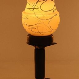 SOMIL Black Glass Cylinder Table Lamps-image-75