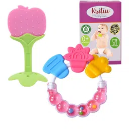 Kritiu Set Of 2 Food-Grade Silicone Baby Teether-27