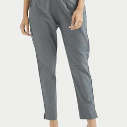 DIGITAL SHOPEE Women Mid-Rise Cotton Pleated Trousers-image-56