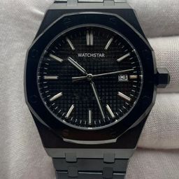 WATCHSTAR Men Embellished Dial & Stainless Steel Straps Analogue Watch Alto Black-56