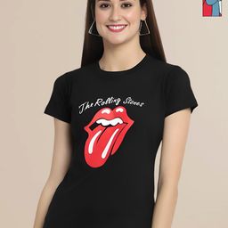 Mast & Harbour Women Typography 2 Printed Applique T-shirt-image-92