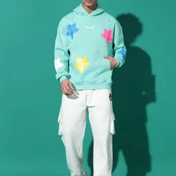 GRIFFEL Men Hooded Sweatshirt & Trackpant-image-34