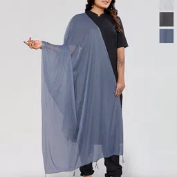 Moda Rapido Selection Of 4 Woven Design Tasselled Ethnic Dupattas-picture-13