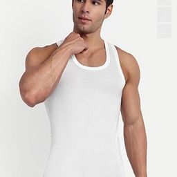 CAVENDERS Pack of 4 Pure Cotton Inner Vests-picture-17