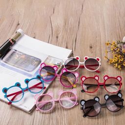 ISHICO Kids Full Rim Round Shape Sunglasses-image-68