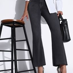 SHOWOFF Women Comfort Bootcut Light Fade Stretchable Jeans-picture-4