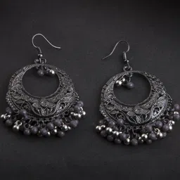 Creative Frogs Women Grey Earrings-37