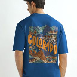 NOBERO Graphic Printed Drop-Shoulder Sleeves Pure Cotton Oversized T-shirt-picture-31