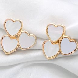 Estailo fashion Heart Shaped Studs-image-70