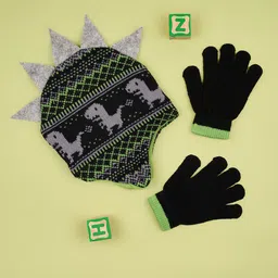 Pantaloons Junior Boys Printed Beanie-35