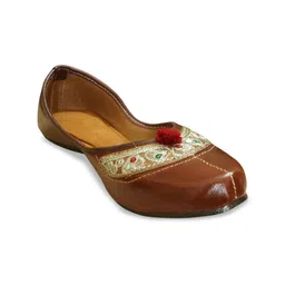 DEKA Women Shoes Women Ethnic Mojaris Flats-image-72