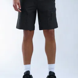 Flying Machine Men Relaxed Fit Cargo Shorts-image-91